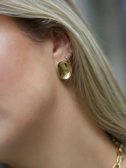 Hot Juste Elles Boucles d'oreilles Julie Doré