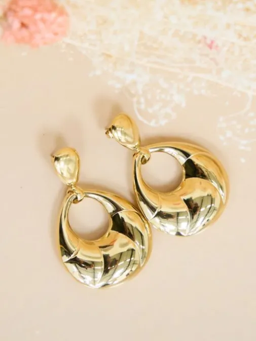 Store Juste Elles Boucles d'oreilles Karina Or