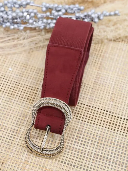 Sale Juste Elles Ceinture Aurore Rouge