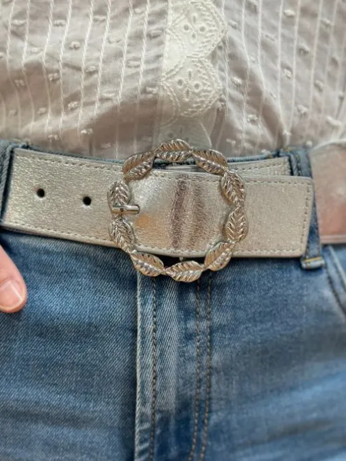 Cheap Juste Elles Ceinture Camile Argent