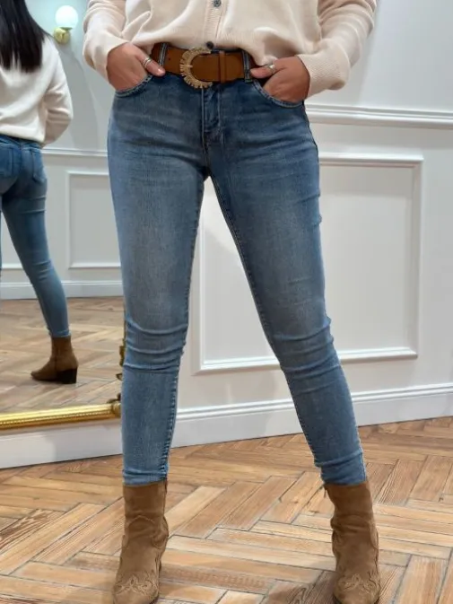 Fashion Juste Elles Jeans Hannah Bleu