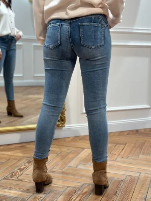 Fashion Juste Elles Jeans Hannah Bleu