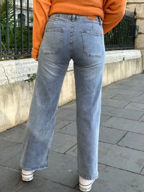 New Juste Elles Jeans Maíria Bleu