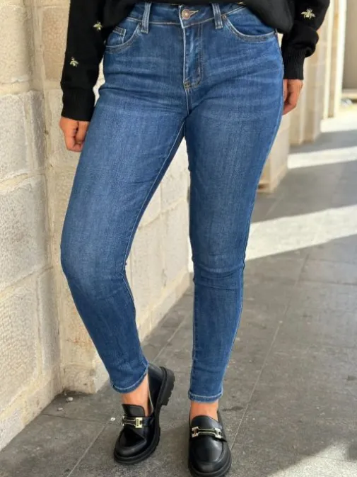 Sale Juste Elles Jeans Melody Bleu