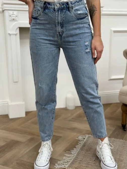 Best Juste Elles Jeans Salma Bleu