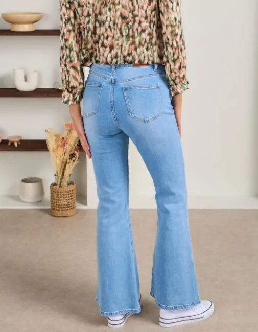 Cheap Juste Elles Jeans Tissiana Bleu