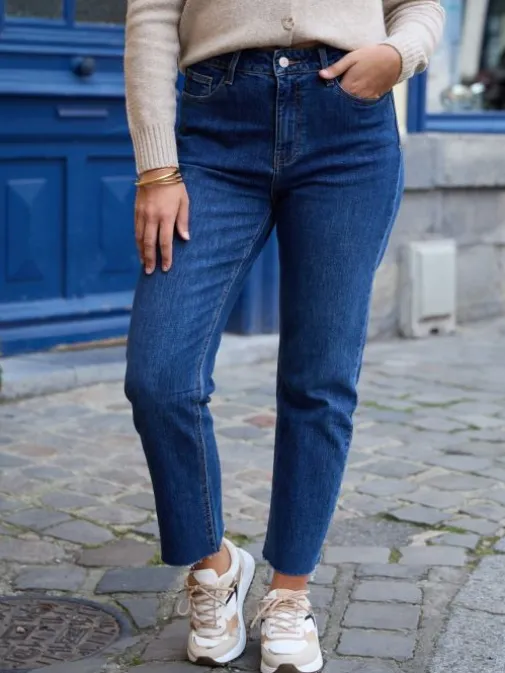 Clearance Juste Elles Jeans Virgil Bleu