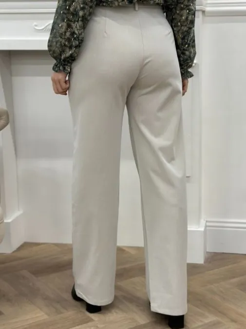 Cheap Juste Elles Pantalon Gaia Beige