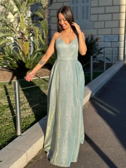 Flash Sale Juste Elles Robe Amaya Vert